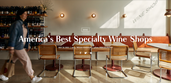 America's Best Specialty Wine Shops.