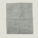Textured gray fabric on a white background