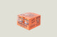 A six-pack of Golden Rule brand handkerchief bands in an orange cardboard display box, photographed on a clean white background.
