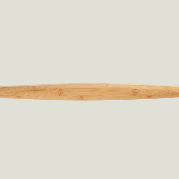 Bamboo stick on a light gray background