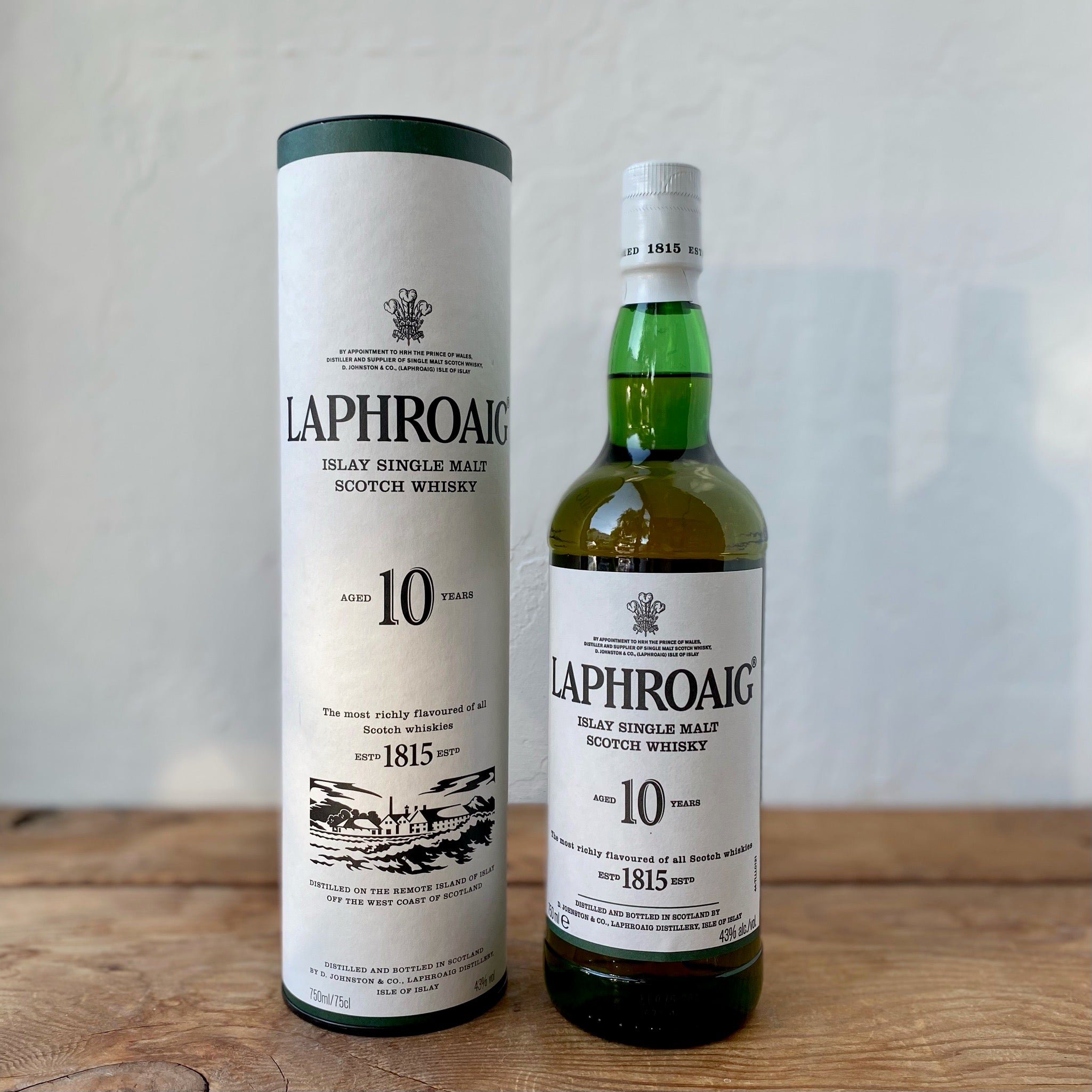 Laphroaig 10 Year Old Islay Scotch Whisky 750mL